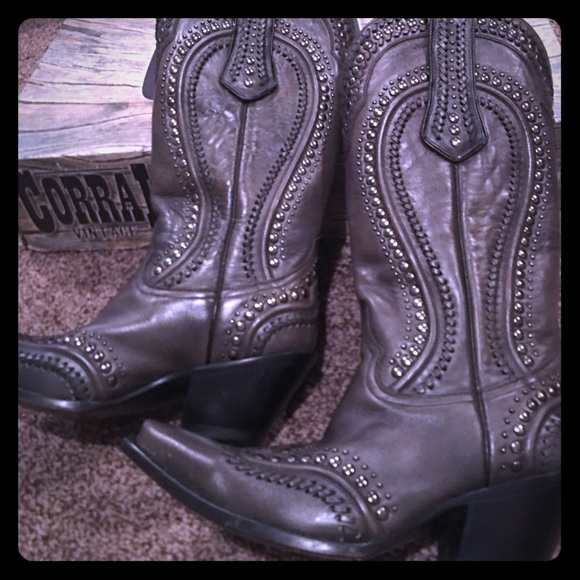 Corral Shoes - 💟Corral women’s leather cowboy boots size 8.5 NIB